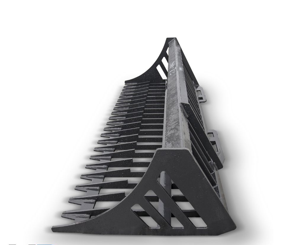 M&B | 72&Prime; Skid Steer Skeleton Bucket - Backstorage Containers LLC