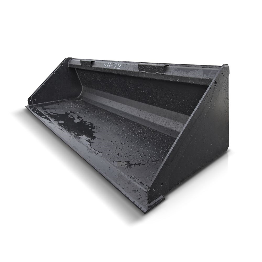 M&B | 72&Prime; Skid Steer Bucket - Backstorage Containers LLC