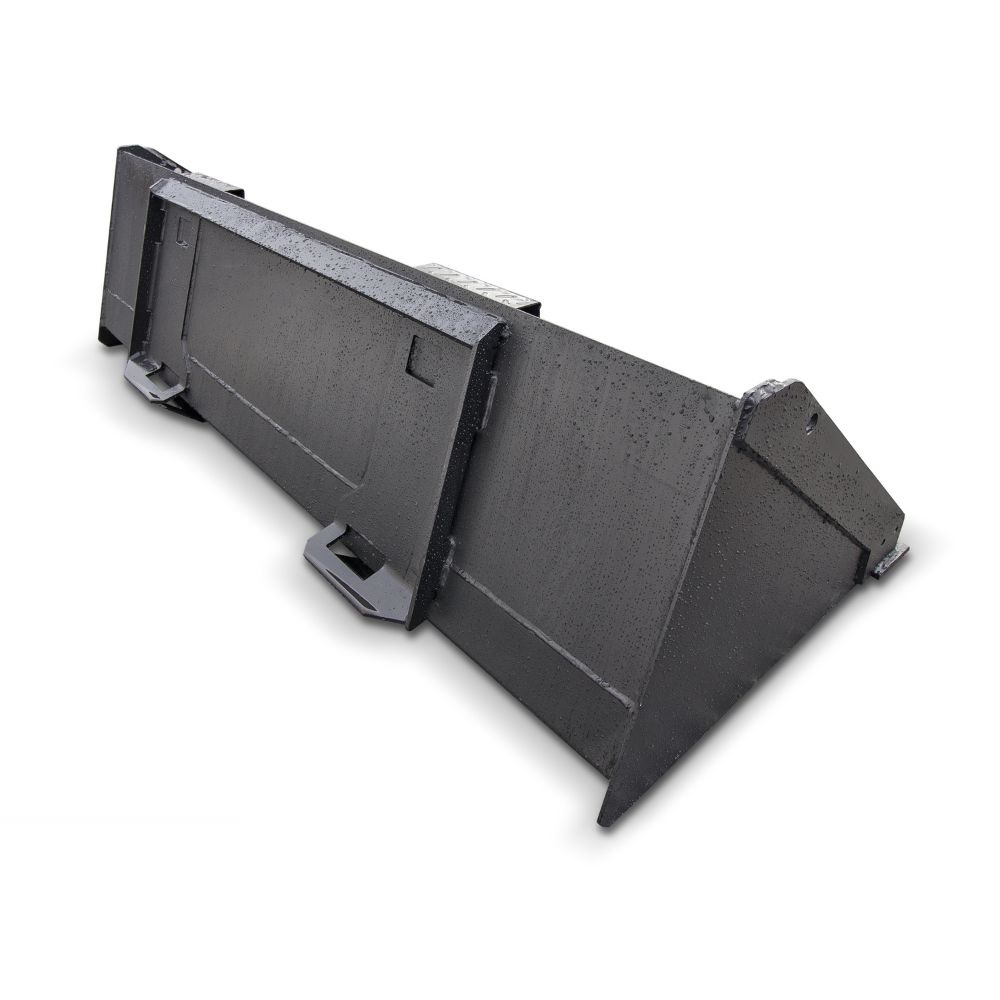 M&B | 72&Prime; Skid Steer Bucket - Backstorage Containers LLC