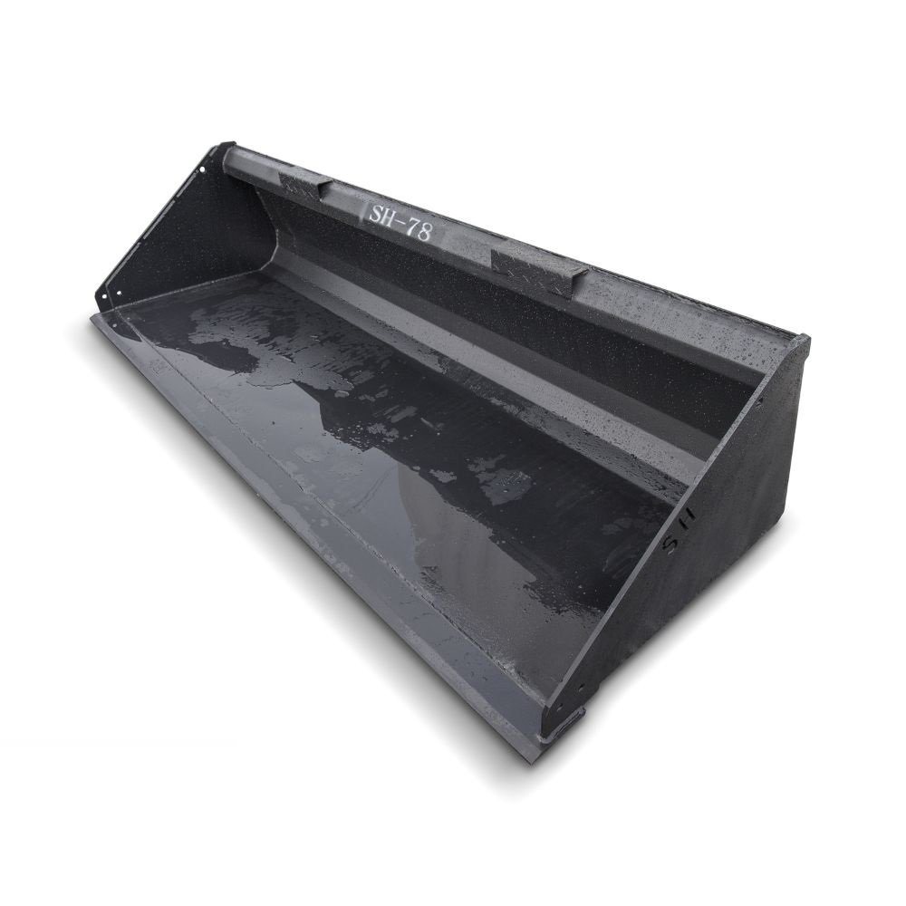 M&B | 78&Prime; Skid Steer Bucket - Backstorage Containers LLC
