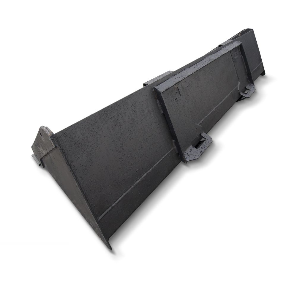 M&B | 84&Prime; Skid Steer Bucket - Backstorage Containers LLC