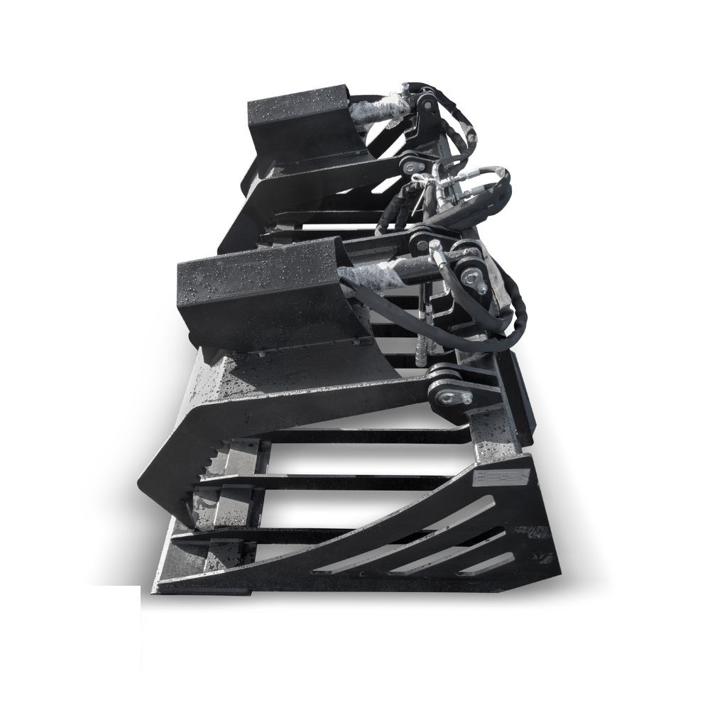 M&B | 72&Prime; Rock Grapple Bucket - Backstorage Containers LLC