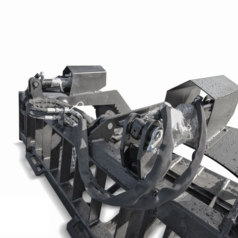 M&B | 72&Prime; Rock Grapple Bucket - Backstorage Containers LLC