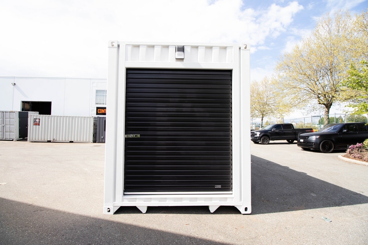 40&rsquo; Custom Mechanical Enclosure - Backstorage Containers LLC