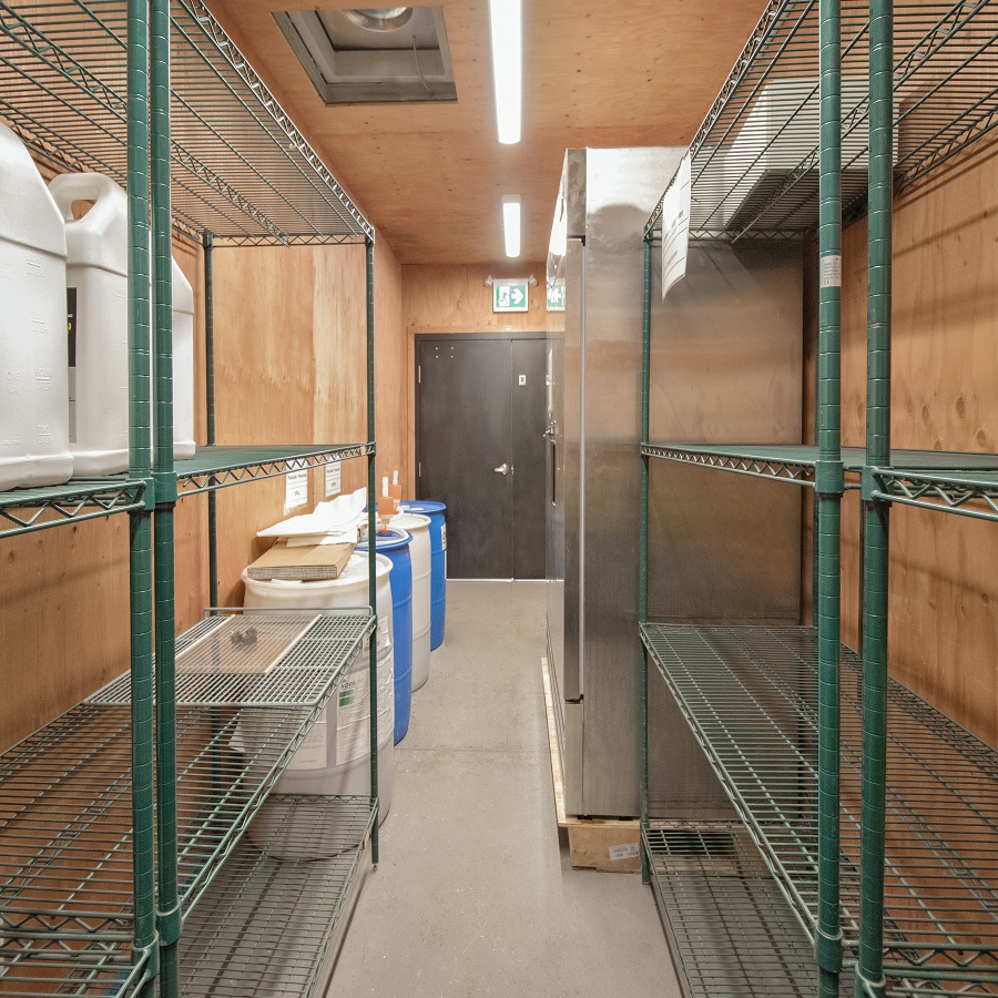 Custom Storage & Processing units for an Organics Company - Backstorage Containers LLC