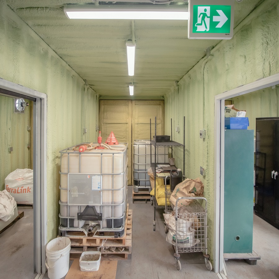 Custom Storage & Processing units for an Organics Company - Backstorage Containers LLC