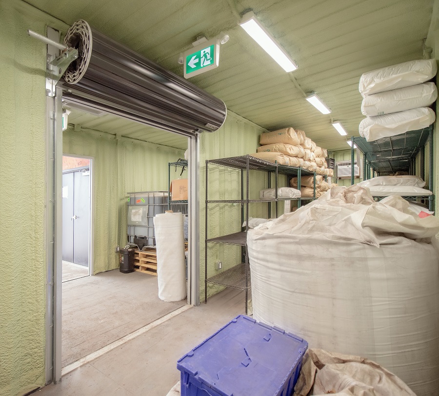 Custom Storage & Processing units for an Organics Company - Backstorage Containers LLC