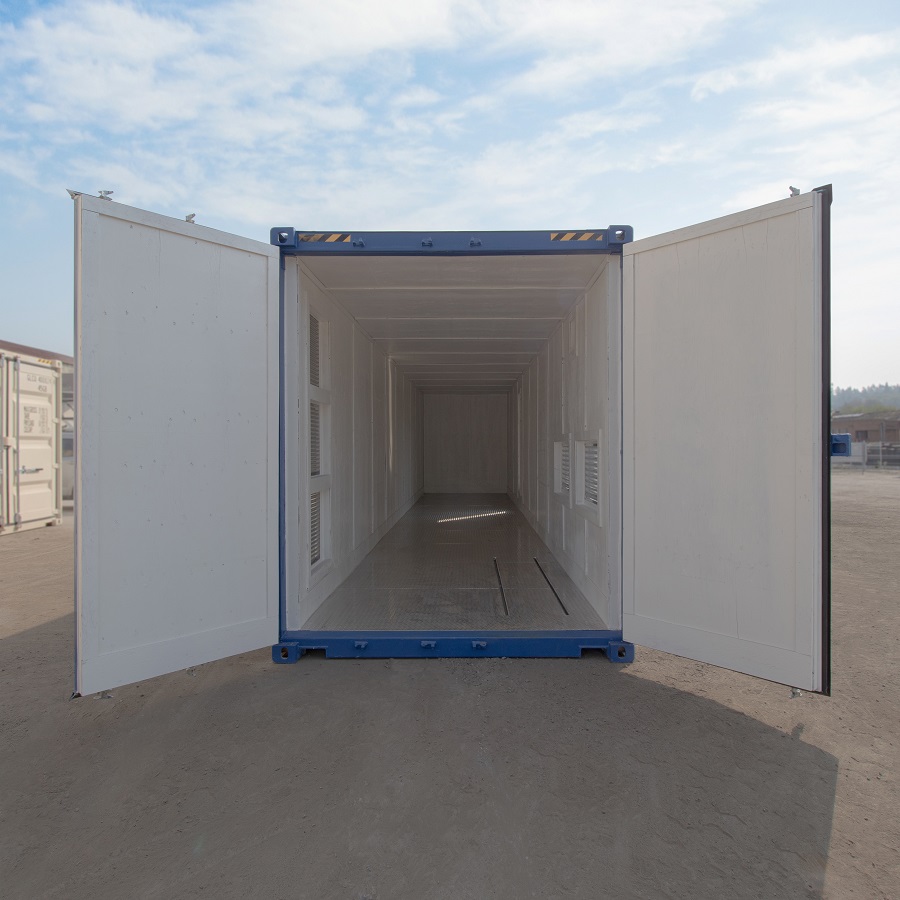 40&rsquo; Custom Equipment Housing Unit - Backstorage Containers LLC