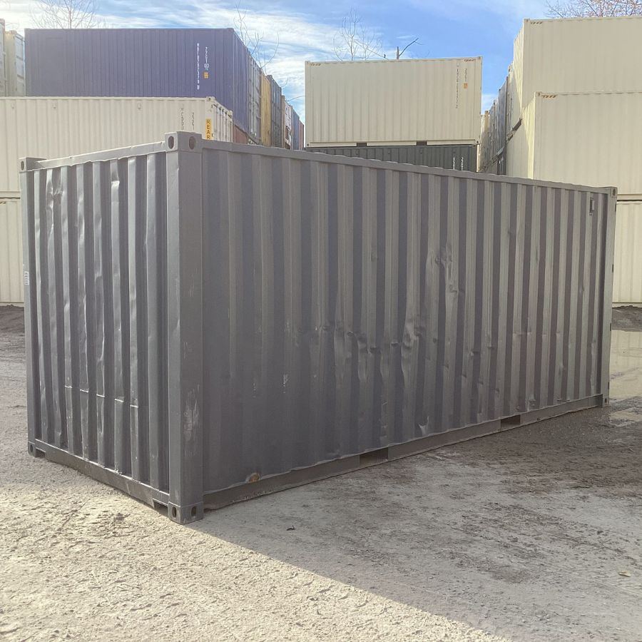 20&prime; Used &ldquo;Open-Face&rdquo; Shipping Container (Special) - Backstorage Containers LLC