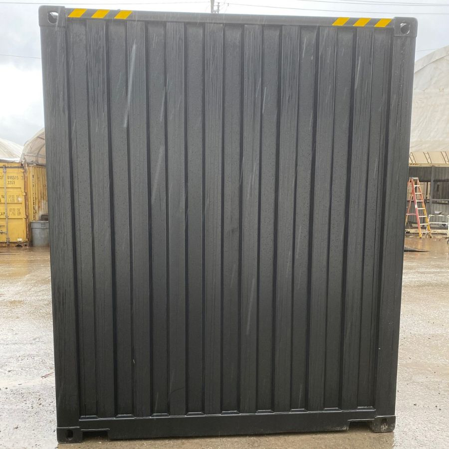 20&rsquo;HC New (1-Trip) Shipping Container &ndash; Painted Black - Backstorage Containers LLC