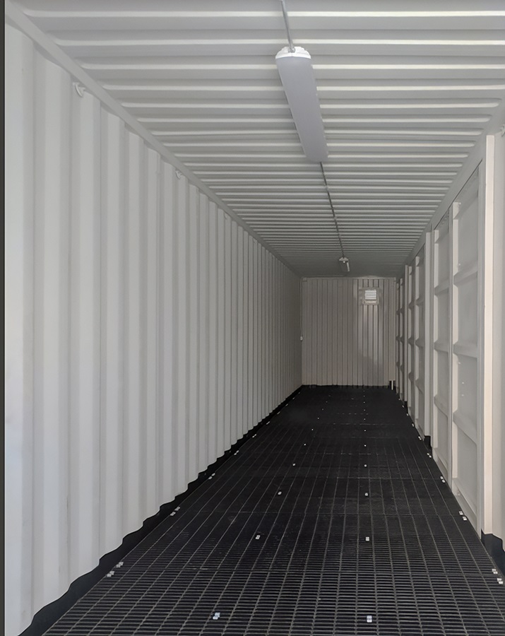 40&rsquo;HC Chemical Storage w/4 x Side Doors - Backstorage Containers LLC